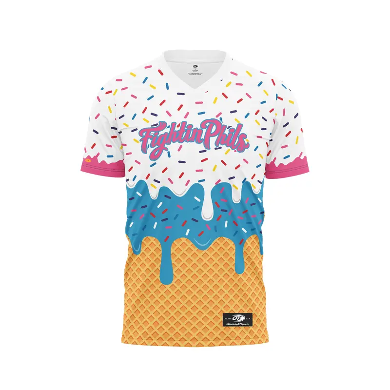 Adult Fightin Phils Ice Cream Jersey