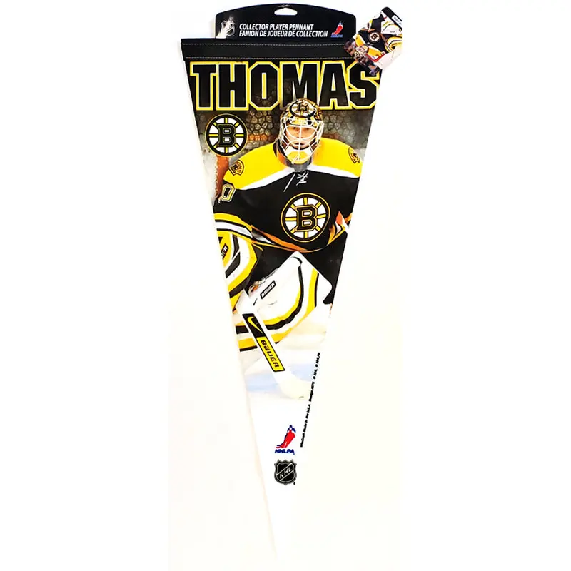 Tim Thomas Boston Bruins Goaltender Premium Felt Collector's Pennant - L.E. /2,009