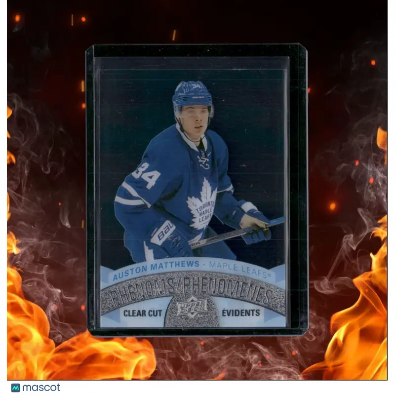 2017-18 Upper Deck Tim Hortons Auston Matthews Clear Cut Phenoms #CCP-14