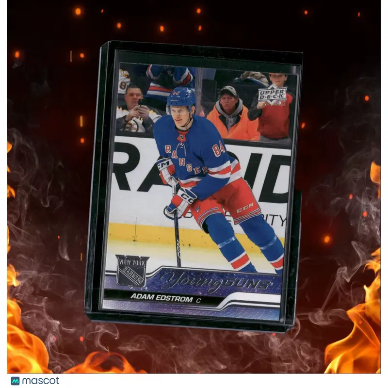 2023-24 Upper Deck Adam Edstrom Young Guns Rookie #703