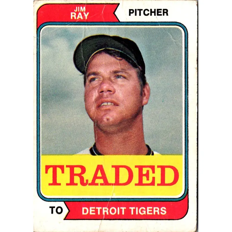 1974 Topps Traded Jim Ray #458T