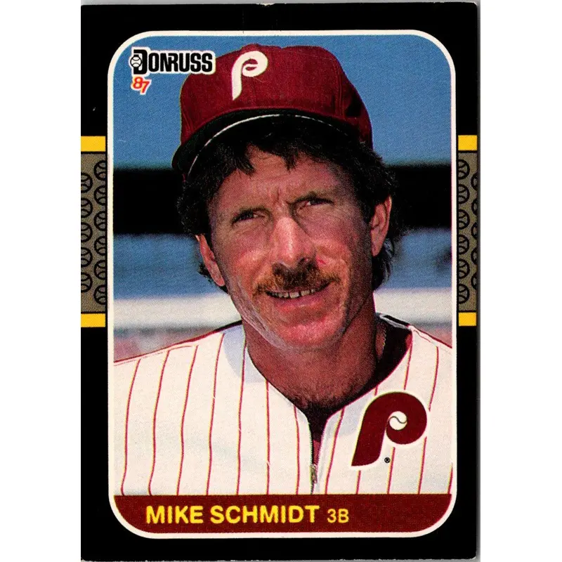 1987 Leaf Mike Schmidt #122