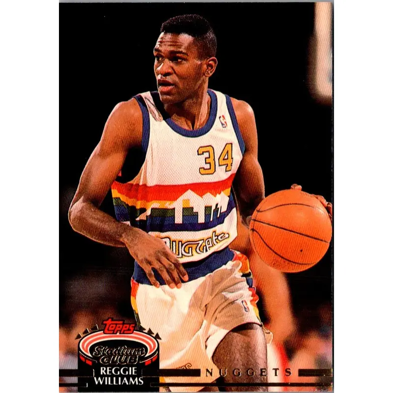 1992 Stadium Club Reggie Williams #150