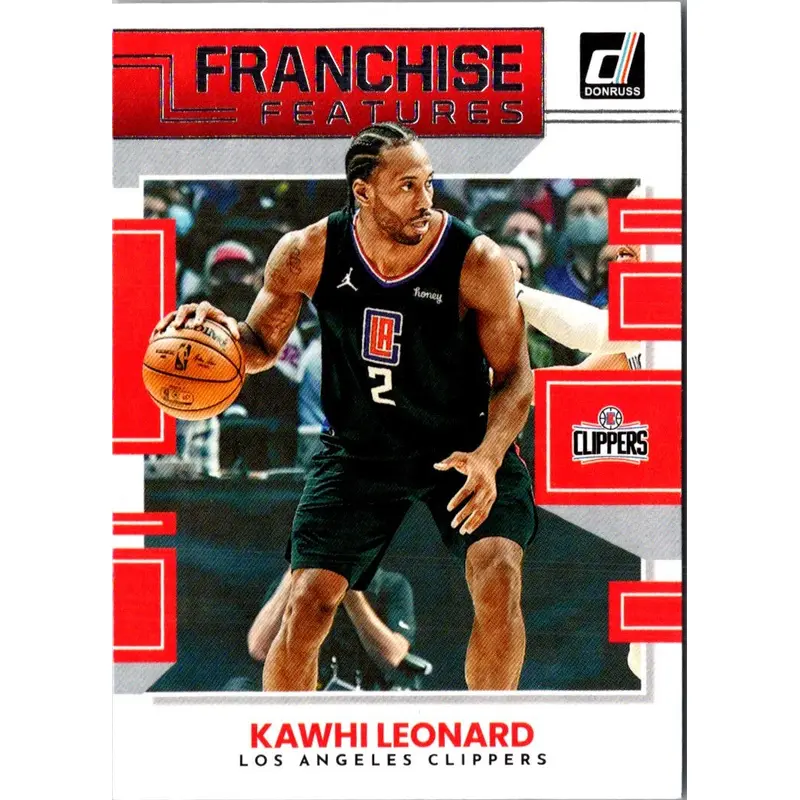 2022 Donruss Franchise Features Kawhi Leonard #22