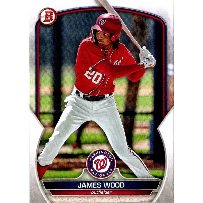 2023 Bowman Draft James Wood #BD-70 Rookie