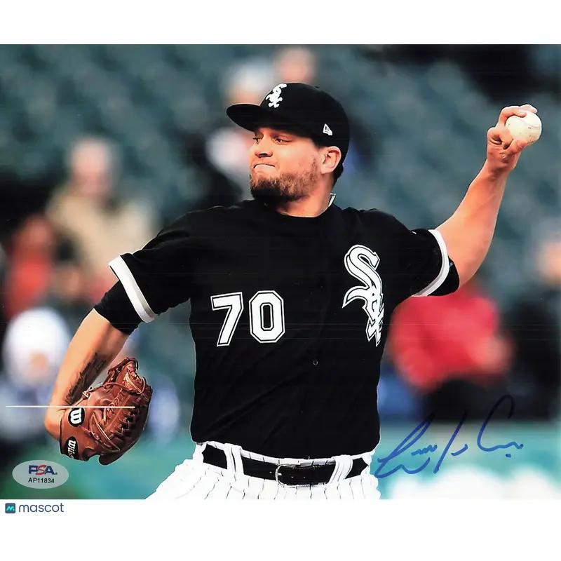 Elvis Araujo Signed Photo PSA Chicago White Sox