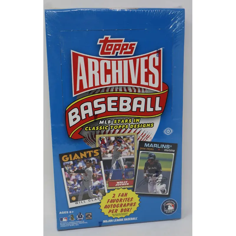 2012 Topps Archives Baseball Box (Hobby) (24/8)
