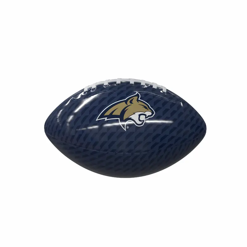 Montana State Carbon Fiber Mini Size Glossy Football