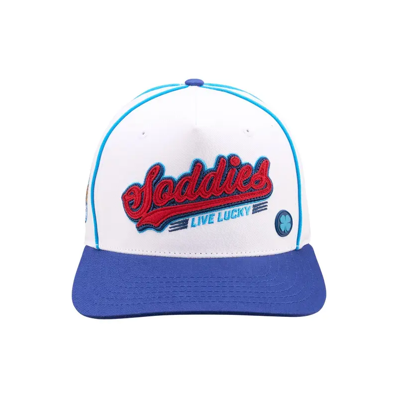 Amarillo Sod Poodles Black Clover White Classic Cap