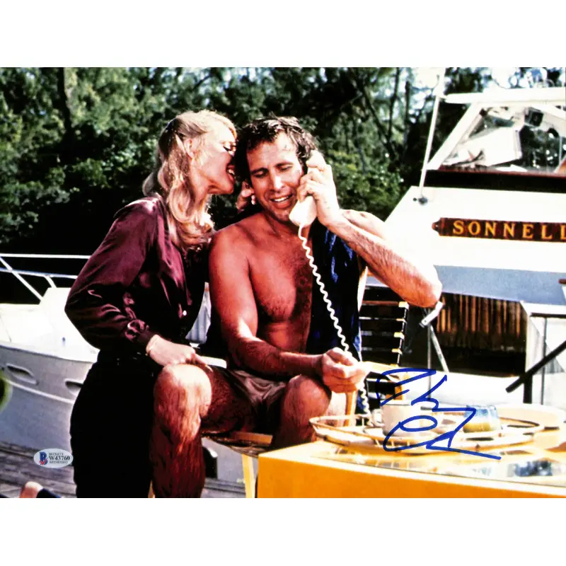 Chevy Chase Caddyshack Authentic Signed 11x14 Photo Autographed BAS Witnessed 5