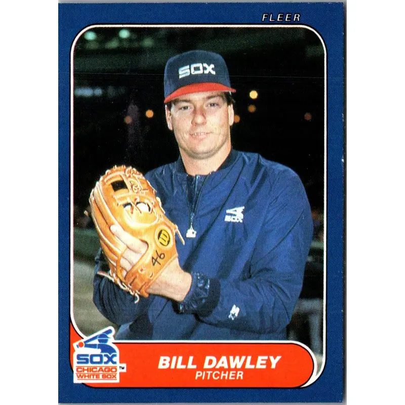 1986 Fleer Update Bill Dawley #U-32