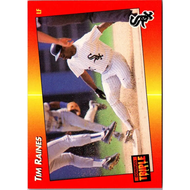 1992 Triple Play Tim Raines #107