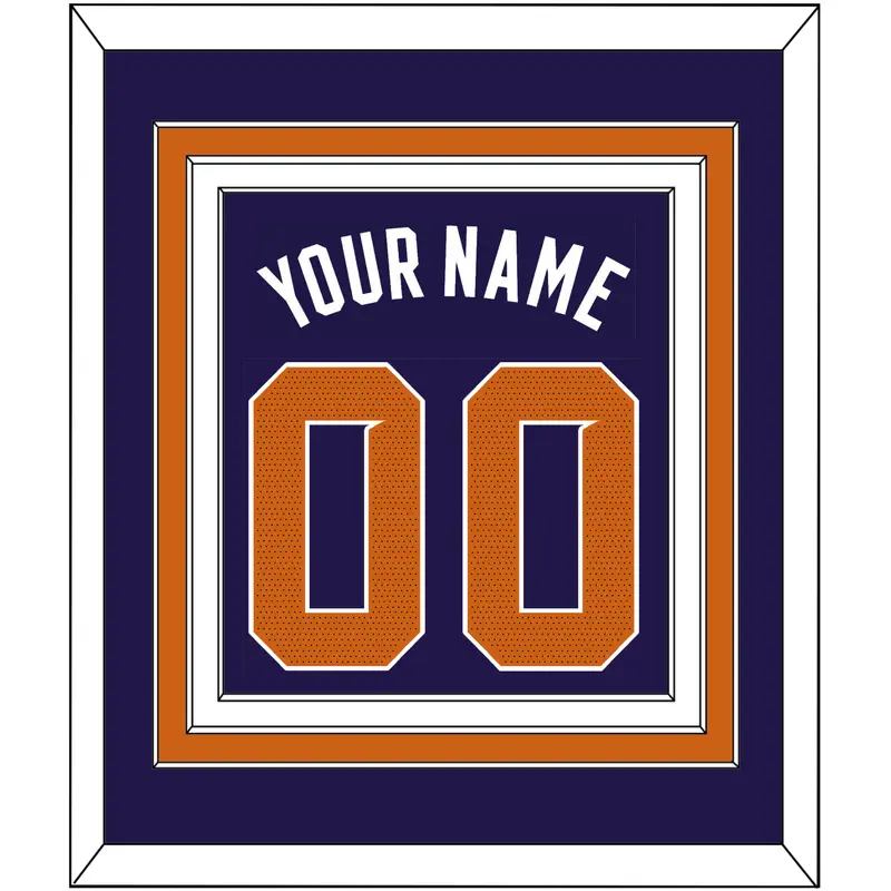 Phoenix Name & Number - Purple Icon (2017-2023) - Triple Mat 2