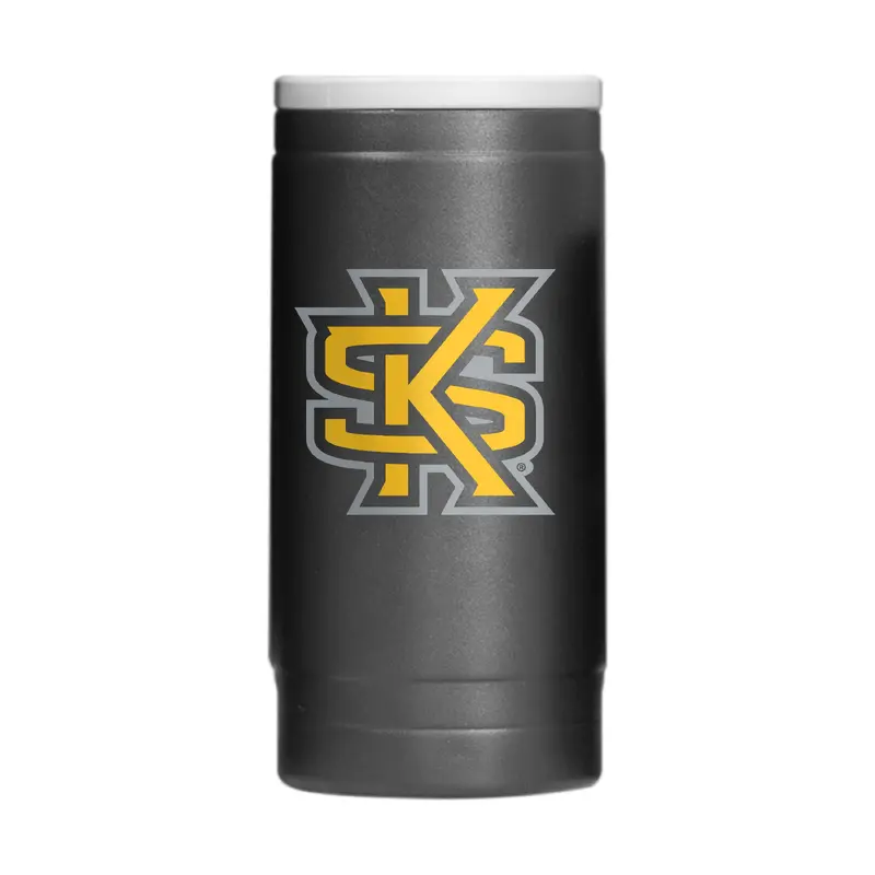 Kennesaw State 12oz Flipside Powdercoat SlimCan Coolie