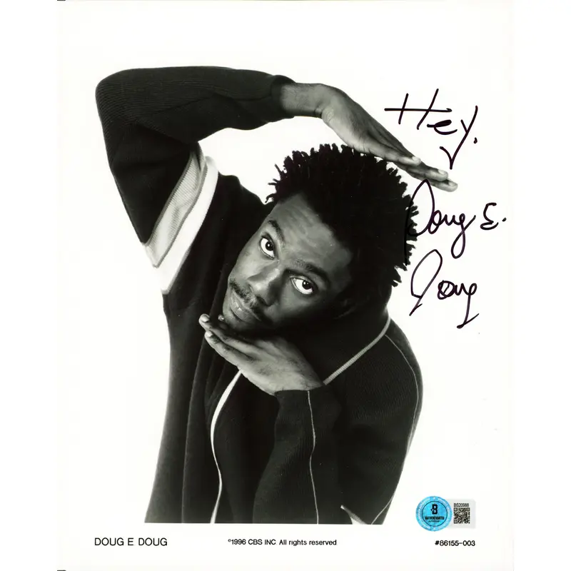 Doug E. Doug Cool Runnings "Hey" Authentic Signed 8x10 Photo BAS #BS20988