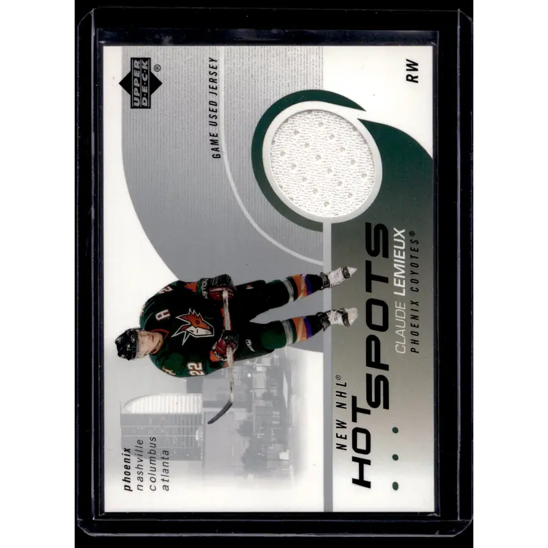 2002-03 Upper Deck - Hot Spots - Claude Lemieux #HS-CL