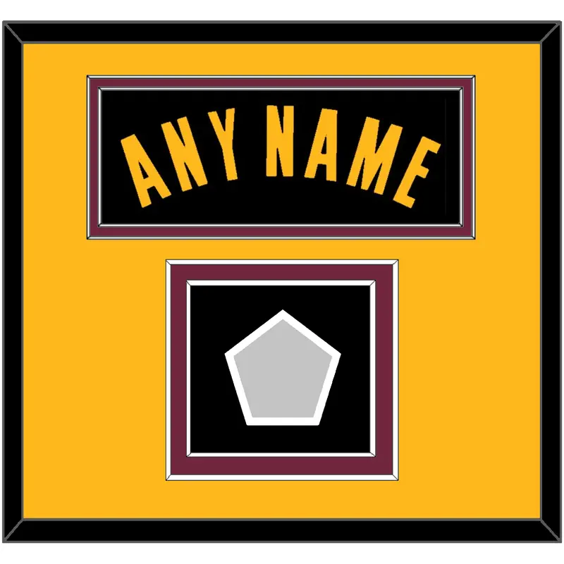 Cleveland Name & Finals Patch - Black Pride (2015-2017) - Double Mat 4