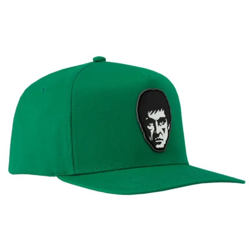 JC HATS SNAPBACK SCARFACE GREEN TONY FACE 1696 GREEN
