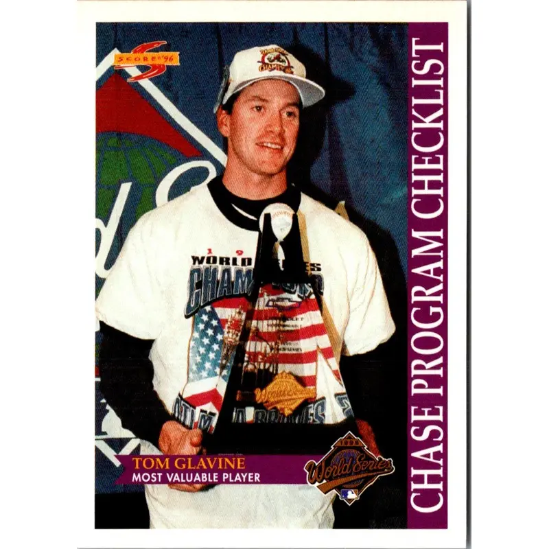 1996 Score Tom Glavine #517