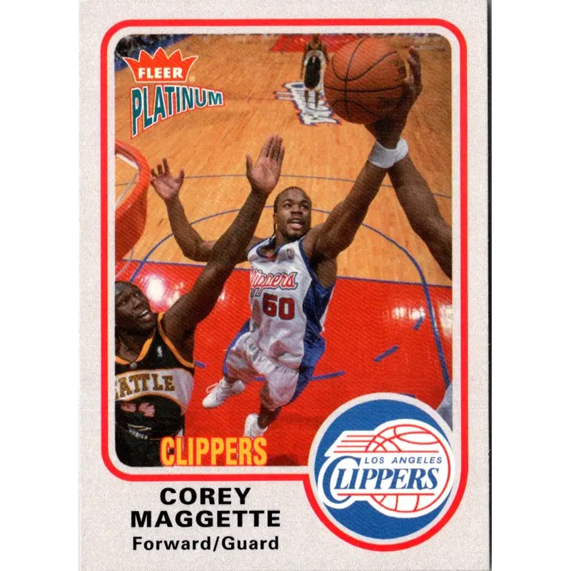 2002 Fleer Platinum Corey Maggette #52