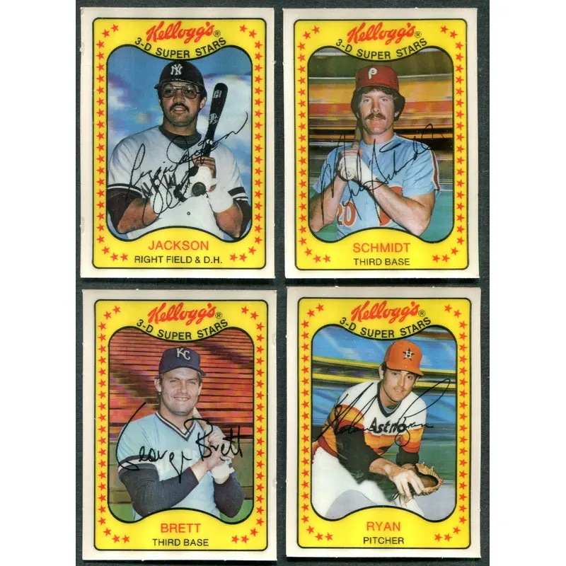 1981 Kellogg's Baseball Complete Set NM NM/MT (66) (23-274)