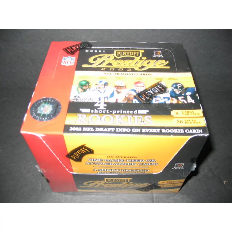 2002 Playoff Prestige Football Box (Hobby)