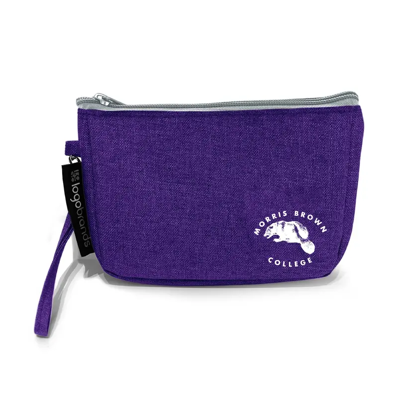 Morris Brown College Crosshatch Wristlet