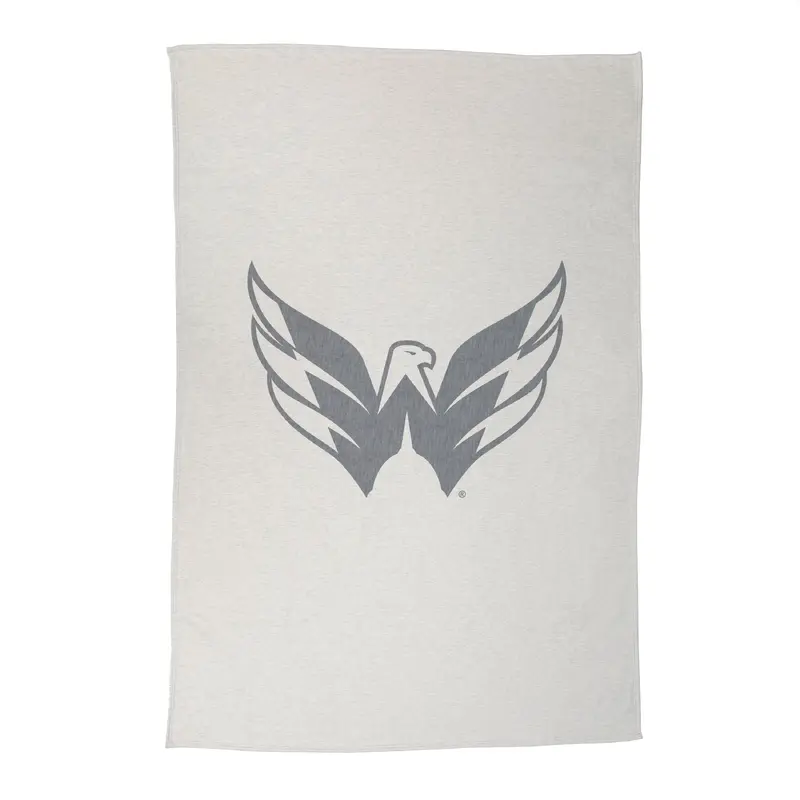Washington Capitals Oversized Logo Sublimated Sweatshirt Blanket