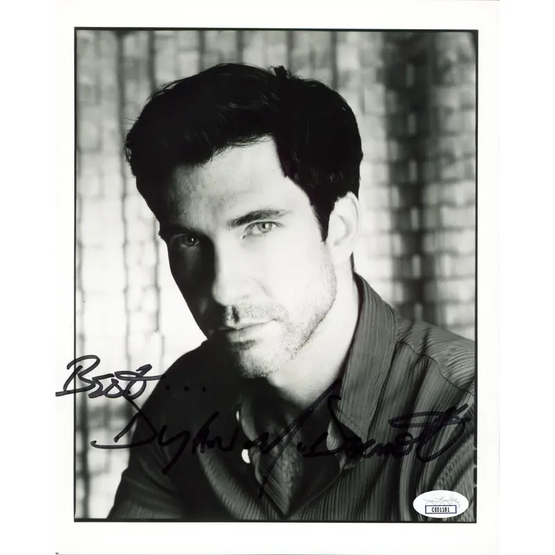 Dylan McDermott Dark Blue "Best" Authentic Signed 8x10 Photo JSA #CE01181