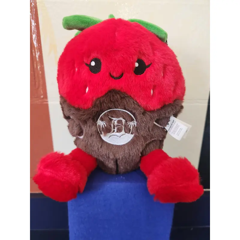 Spring Training Chocolate Dipped Strawberry Plush