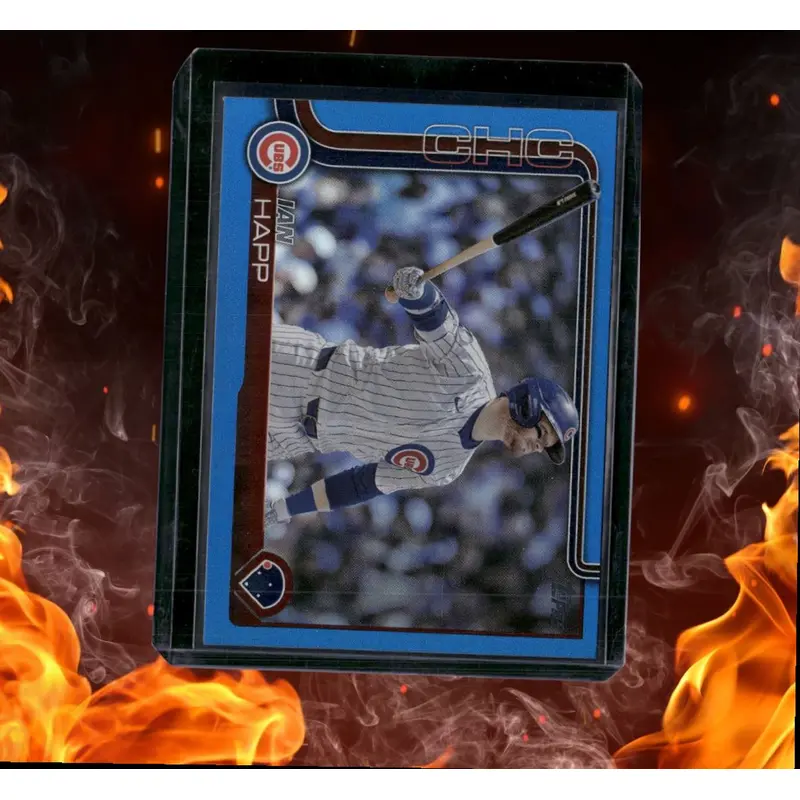 2025 Topps Ian Happ Blue Foil 120/150 #64