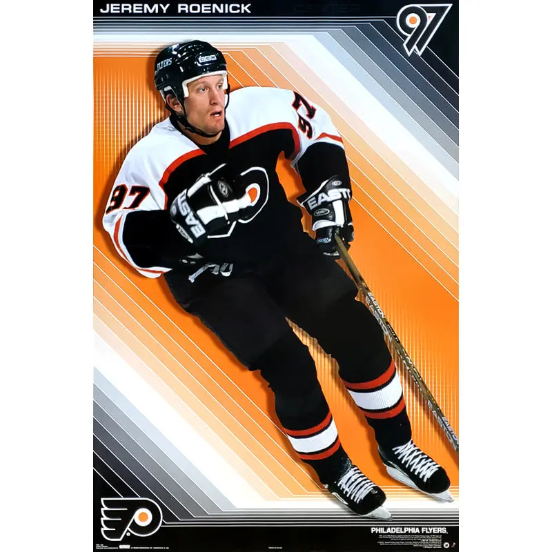 Jeremy Roenick "Flyer97" Philadelphia Flyers NHL Action Poster - Costacos 2002