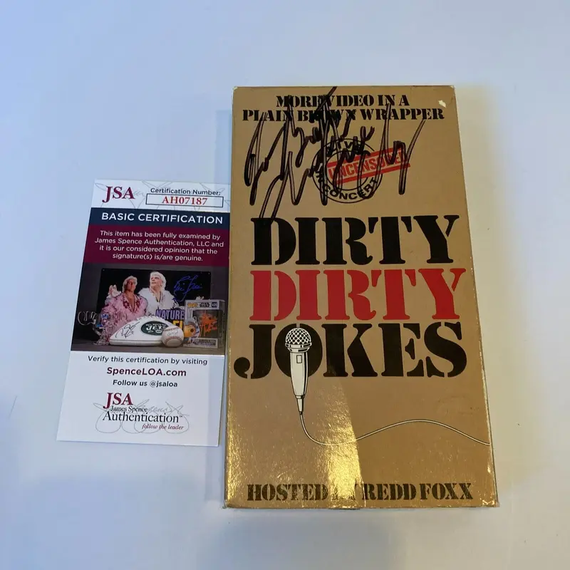 Andrew Dice Clay Signed Autographed Vintage VHS Movie JSA COA