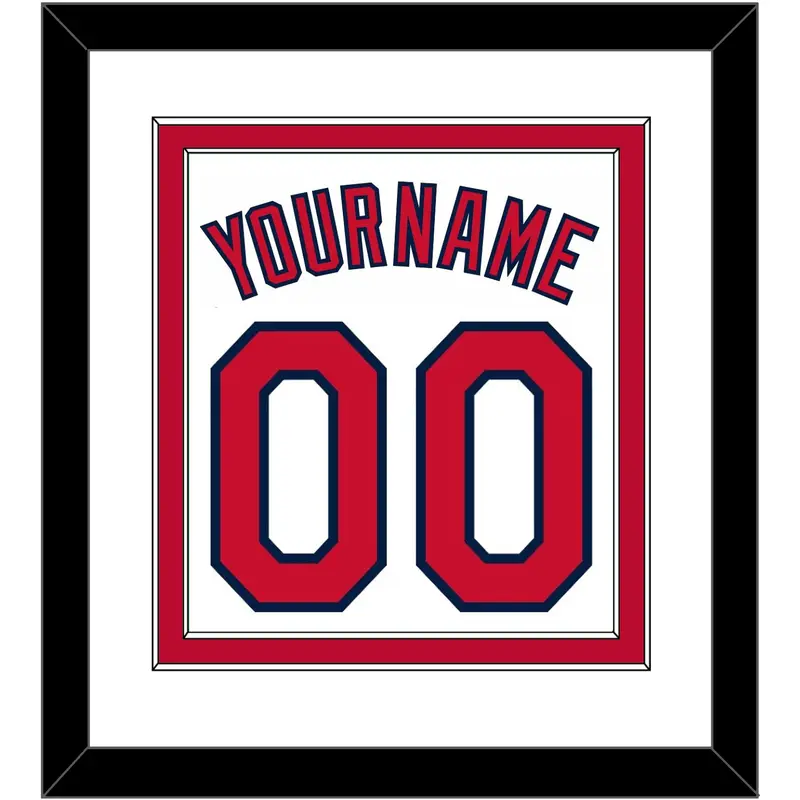 Cleveland Name & Number - Home White (2012-2021) - Double Mat 2