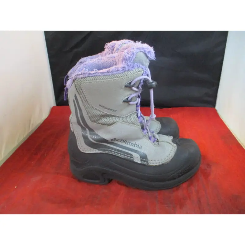 Used Columbia Bugaboot Plus IV Omni-Heat Waterproof Boot Youth Size 2.5