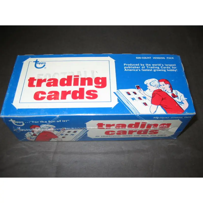 1973 Topps Football Unopened Vending Box