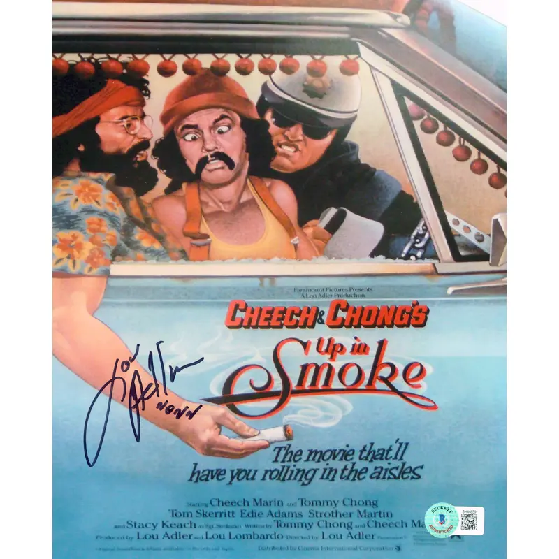 Lou Adler Cheech & Chong's Up In Smoke Authentic Signed 8x10 Photo BAS #BH44859