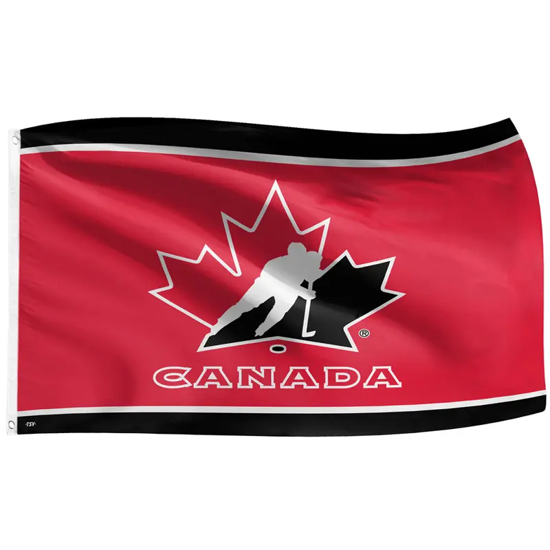 Team Canada Hockey Official 3'x5' FLAG - The Sports Vault (Canada)