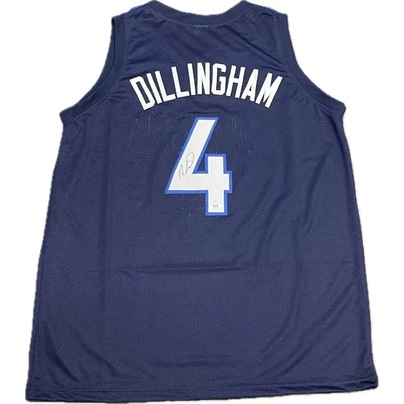 Rob Dillingham Signed Jersey PSA Minnesota Timberwolves Autographed