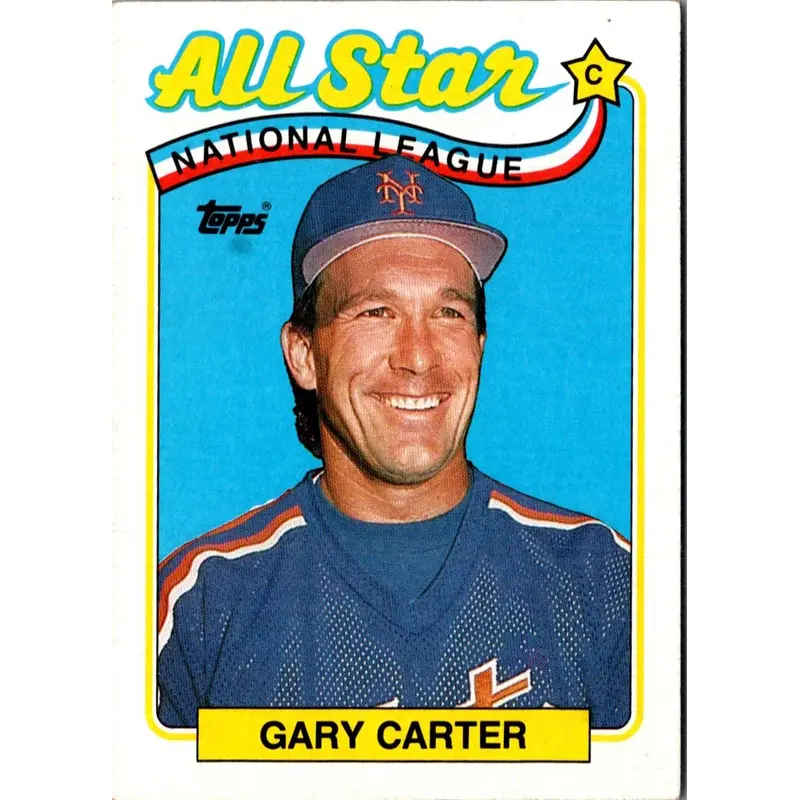 1989 Topps Gary Carter #393