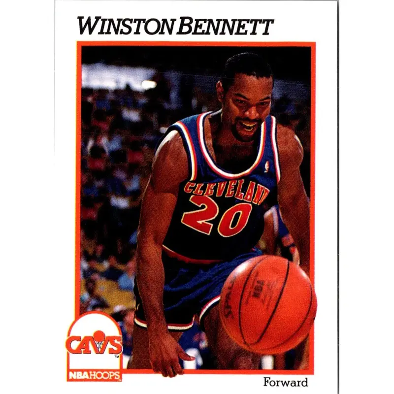 1991 Hoops Winston Bennett #348
