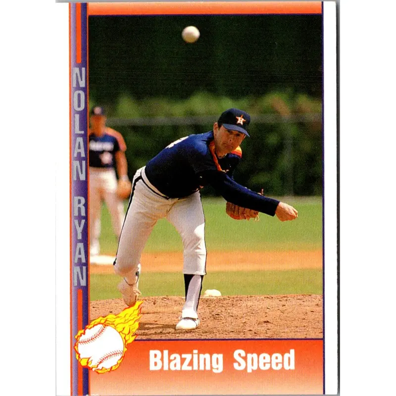 1991 Pacific Nolan Ryan Texas Express I Blazing Speed #90