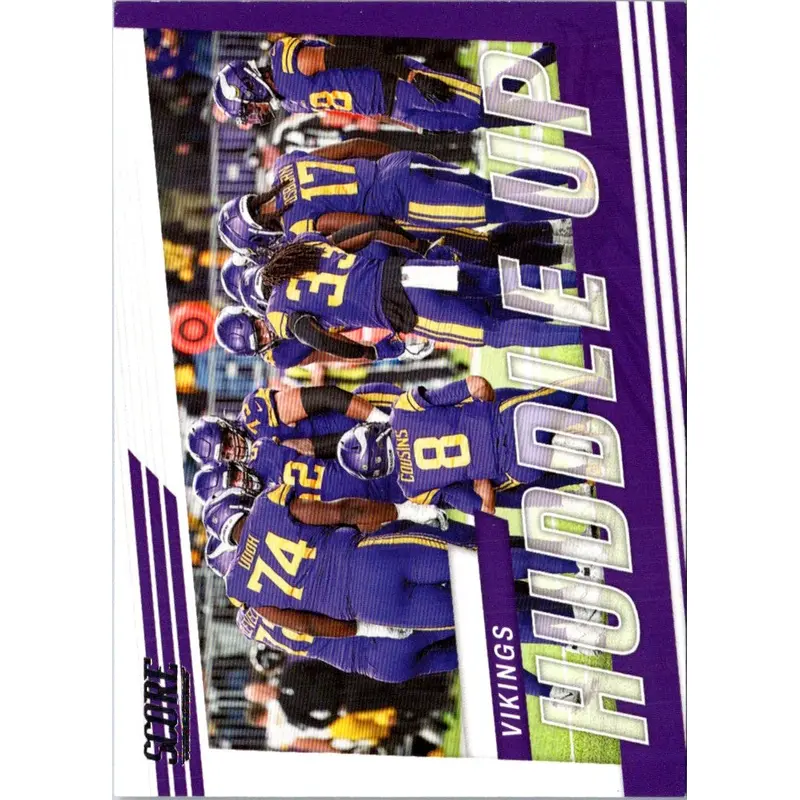 2022 Score Huddle Up Purple Minnesota Vikings #HU-MIN