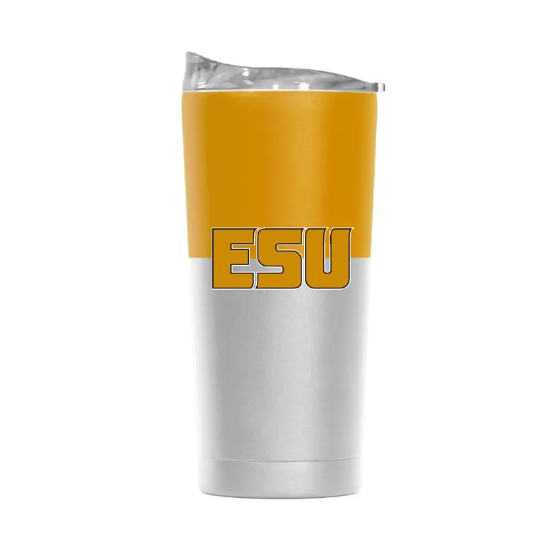 Emporia State 20oz Colorblock Powder Coat Tumbler