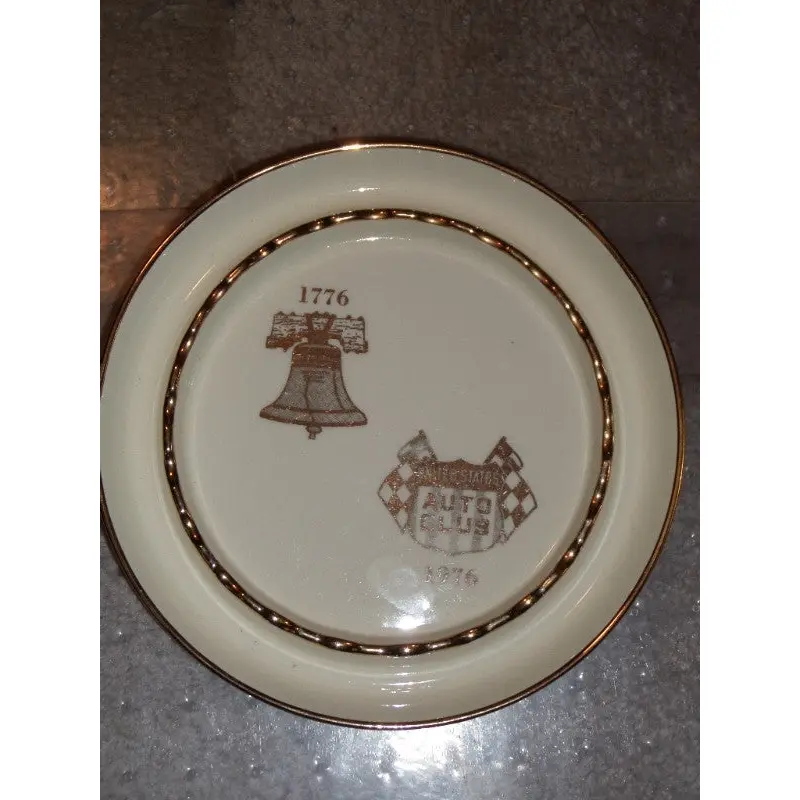 1976 USAC United States Auto Club Race Ashtray