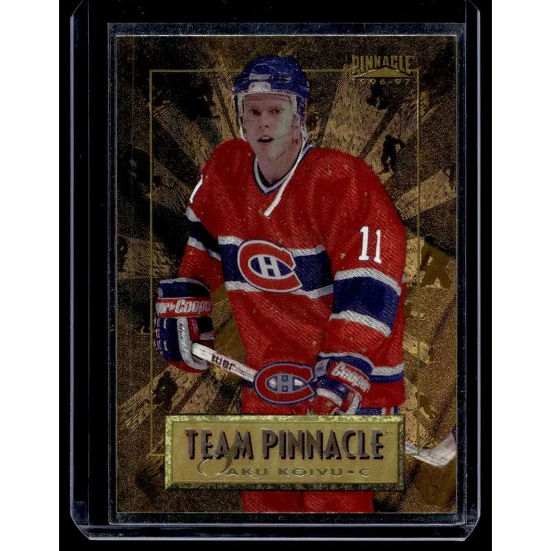 1996-97 Pinnacle - Team Pinnacle - Saku Koivu / Eric Daze #10