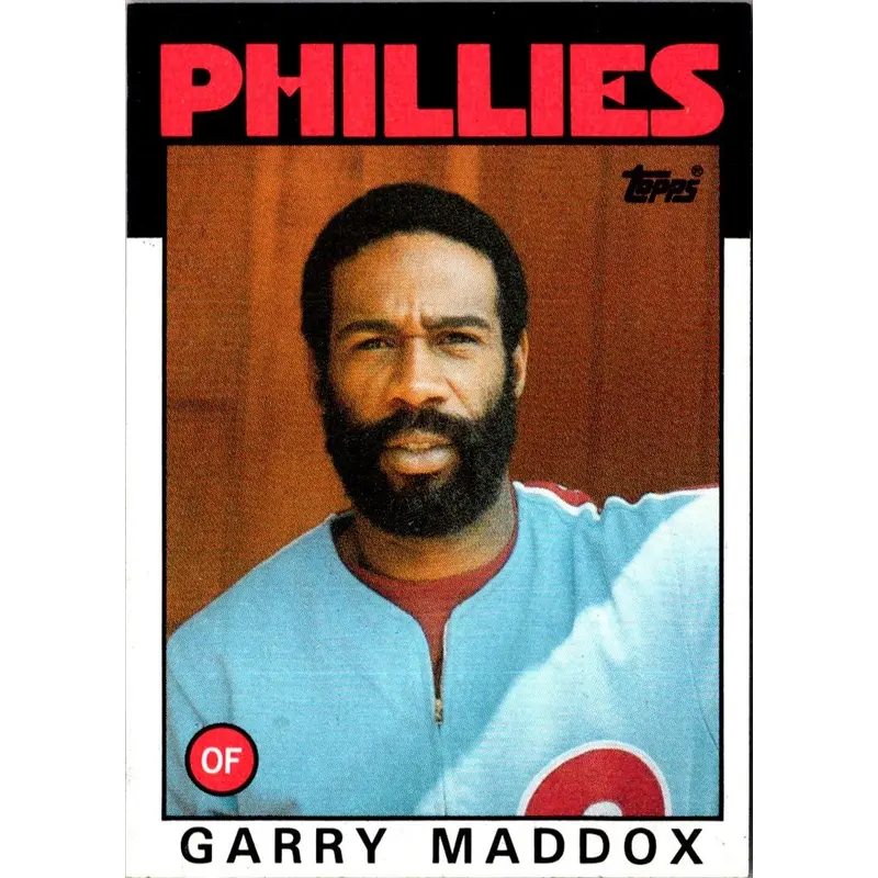 1986 Topps Garry Maddox #585