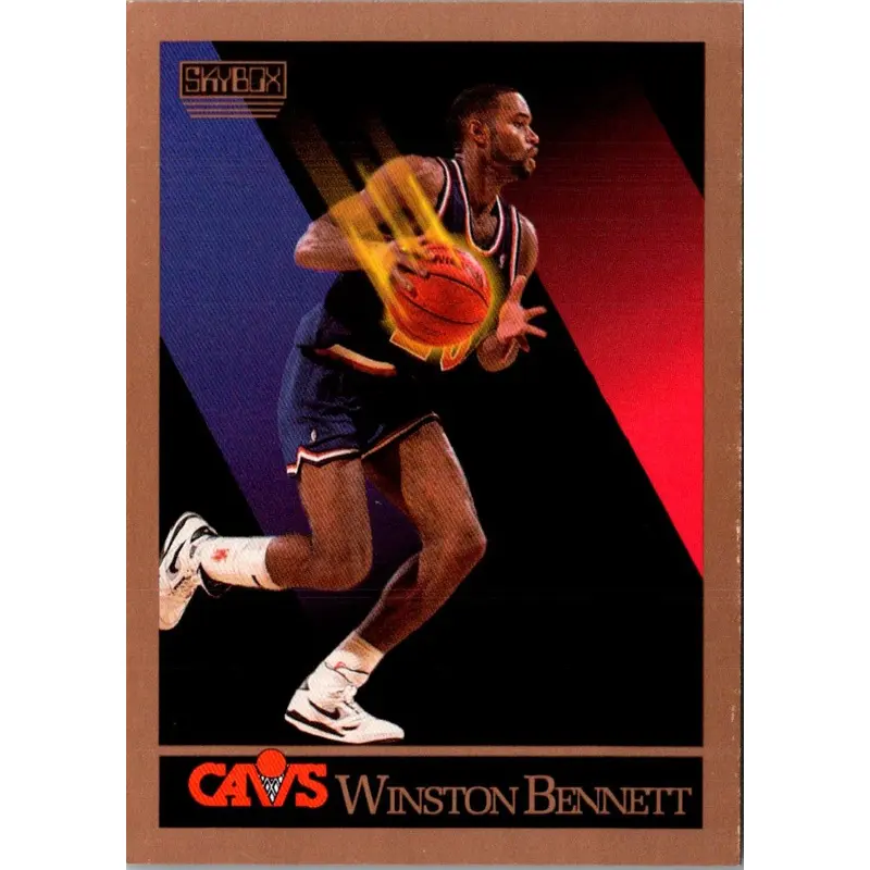 1990 SkyBox Winston Bennett #48