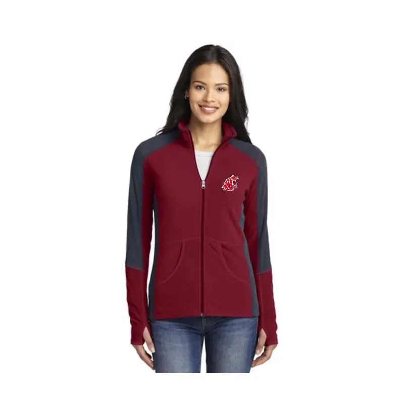 Ladies Embroidered Fleece Full Zip