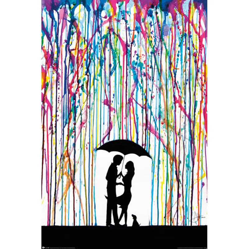 Young Romance "Two Step" by Marc Allante Modern Urban Art Poster - Pyramid (UK)